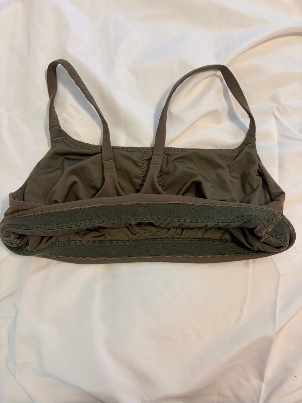 Light brown lulu wunder train strappy bra - Picture 3 of 4